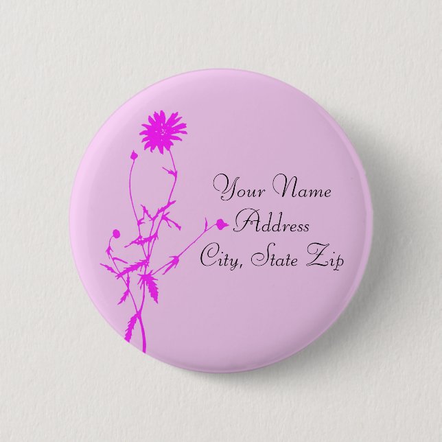 Pink Lush Button (Front)