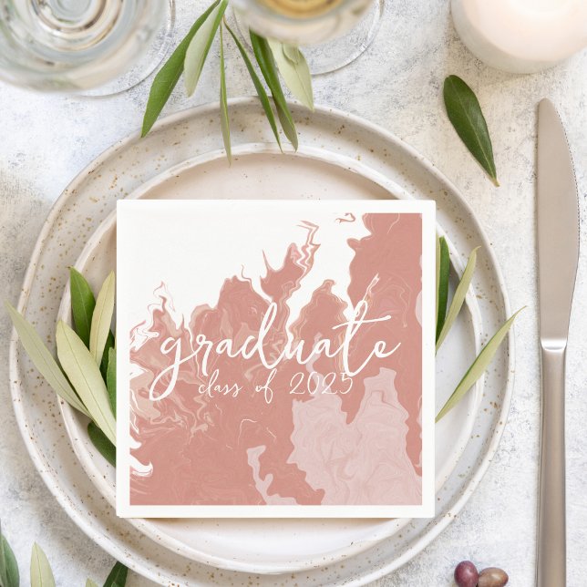 Pink Mable Graduation Napkin (Creator Uploaded)