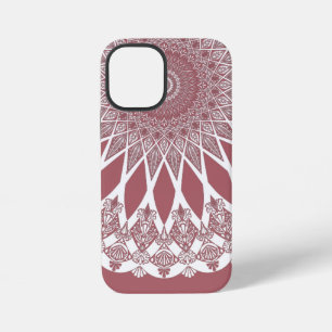 Pink Madder Tristyns Mandala iPhone 12 Mini Case