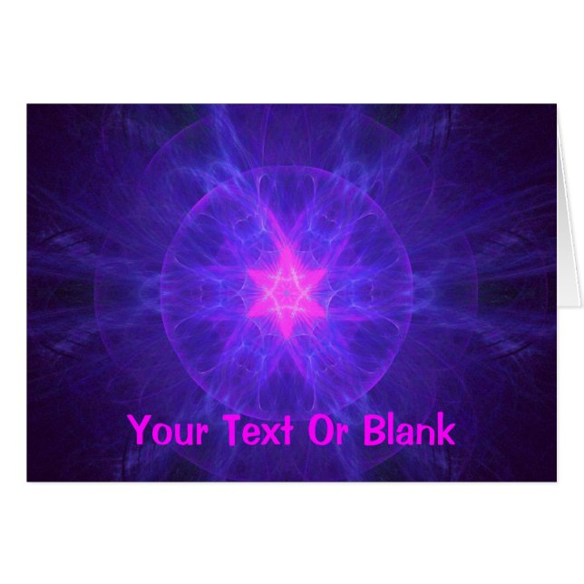 Pink Magen David (Front Horizontal)