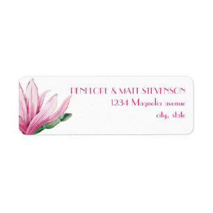 Pink Magnolia Flower in bloom Wedding