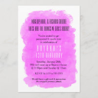 Pink Makeup Beauty Birthday Party