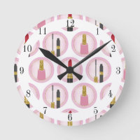 Pink Makeup Cosmetics Pattern Cosmetology