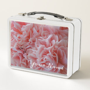  Pink Mallow Metal Lunch Box