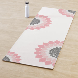 Pink Mandala artwork trendy summer and spring Yoga Mat