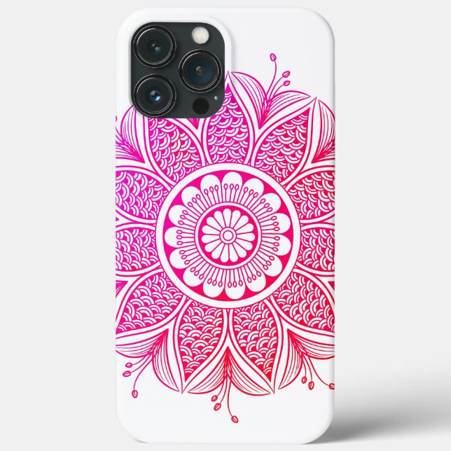 Pink Mandala  Case-Mate iPhone Case (Back)