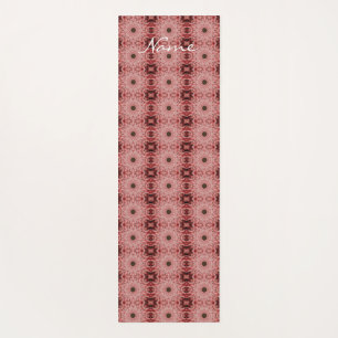 Pink Mandala Pattern Thunder_Cove Yoga Mat