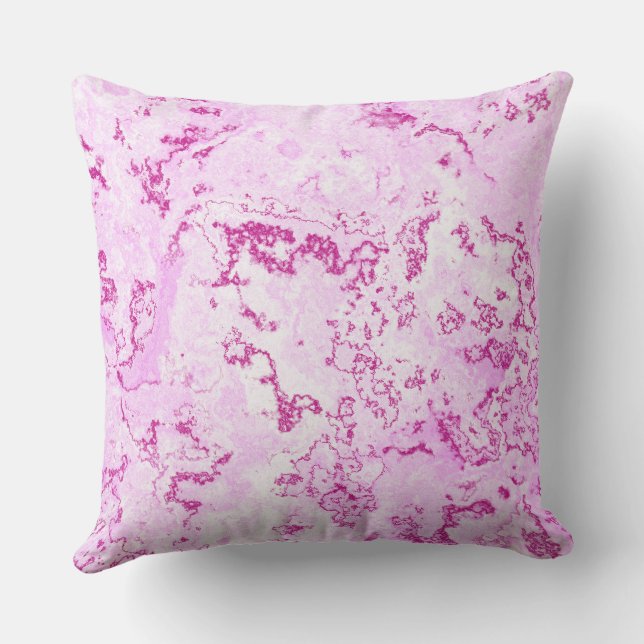 Pink Marble abstract Cushion (Back)