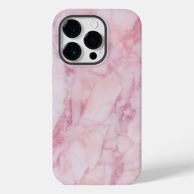 Pink Marble Case-Mate iPhone Case (Back)