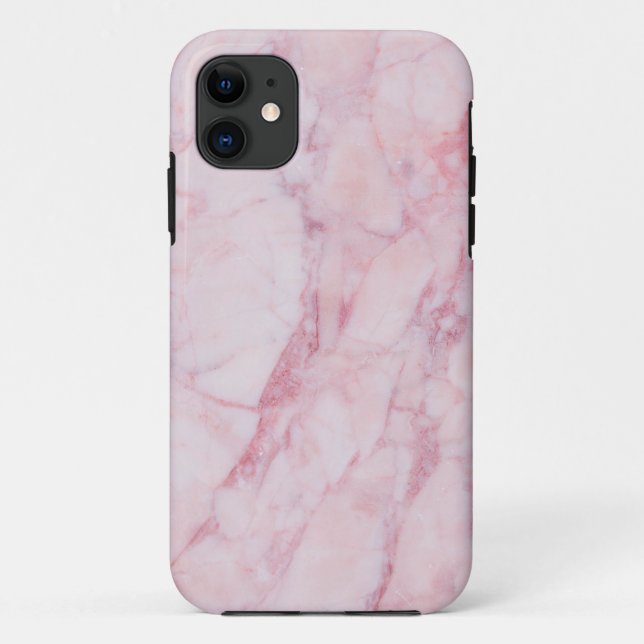 Pink Marble Case-Mate iPhone Case (Back)