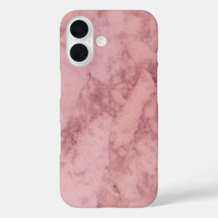 Pink Marble iPhone 16 Case
