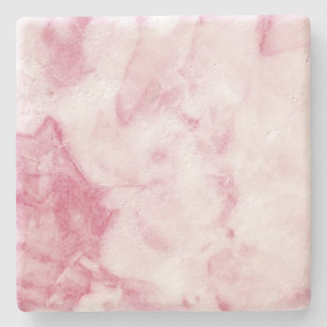 Pink Marble Coaster (Front)