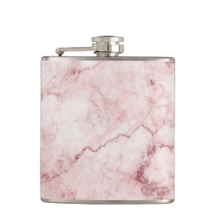 Pink Marble Flask