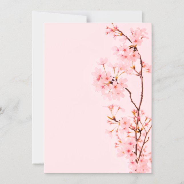 pink marble flower Thin Magnetic Card (Front)