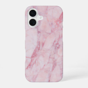 Pink Marble iPhone 16 Case