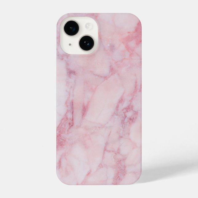 Pink Marble iPhone Case (Back)