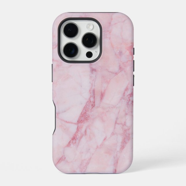 Pink Marble iPhone Case (Back)