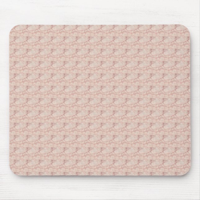 Pink Marble Mouse Pad (Front)