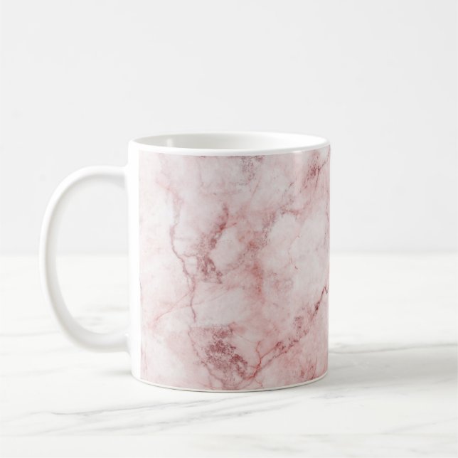 Pink Marble Mug (Left)