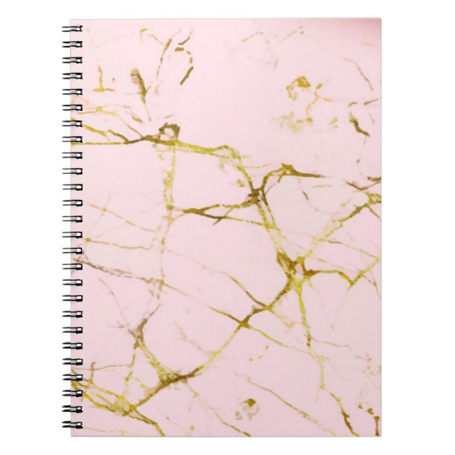 Pink Marble Notebook (Front)