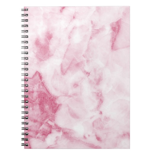 Pink Marble Notebook (Front)