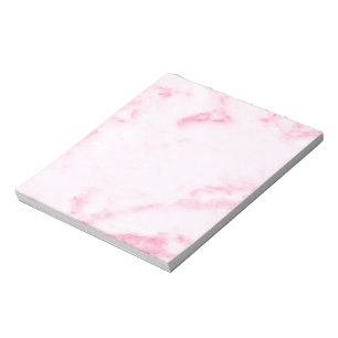 Pink  Marble Notepad
