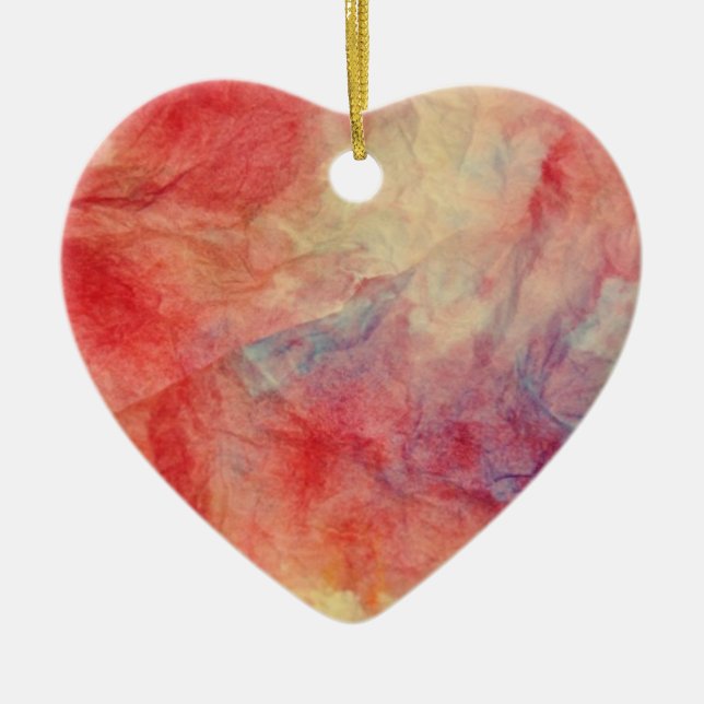 Pink Marble Ornament (Front)