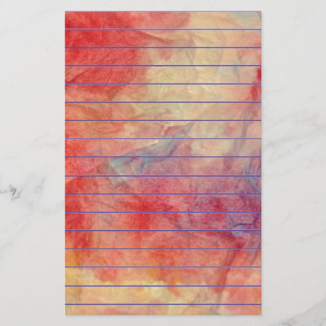 Pink Marble Stationery (Front)