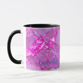 Pink Marble Texture, Marble Effect Mug