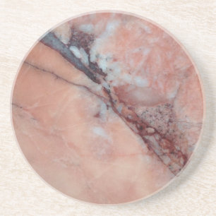 Pink Marble With Flaw Coaster