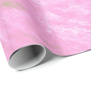 Pink Marble Wrapping Paper