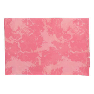 Pink Marbled Cloud abstract Pillowcase