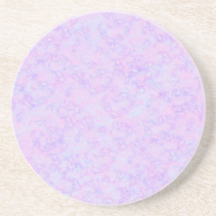 Pink Marbled Pastel Sandstone Coaster