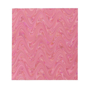 Pink Marbling Pattern Notepad