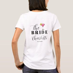 Pink Margarita - Team Bride Bachelorette Party T-Shirt