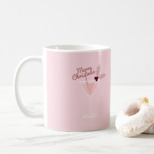 Pink Martini Christmas Coffee Mug