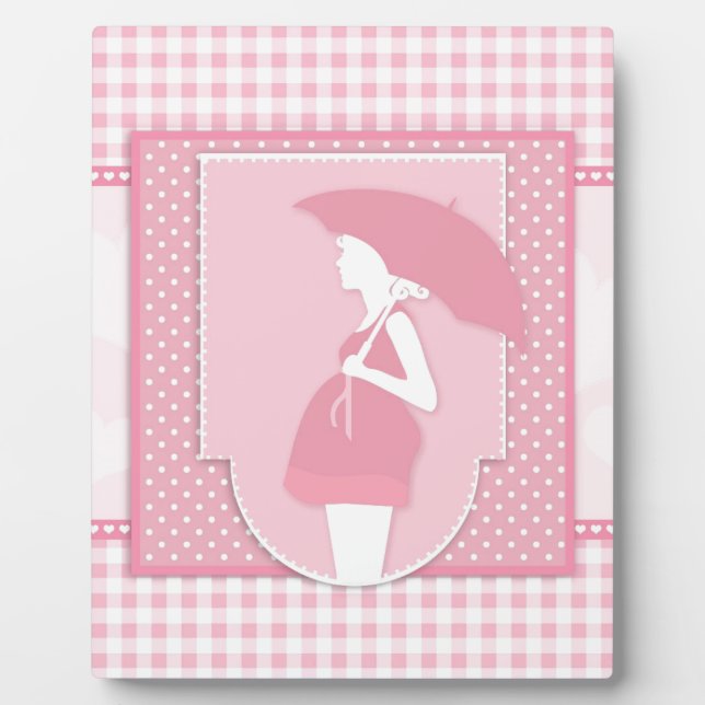 pink maternity plaque (Front)