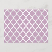 Pink Mauve Mist Moroccan Tile Trellis