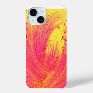 Pink Meadow iPhone 15 Case