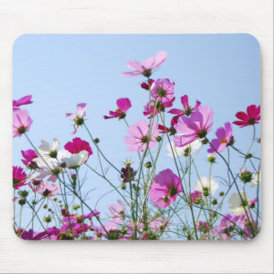 Pink Meadow Mouse Pad