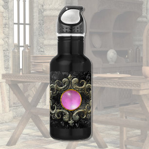 Pink Mediaeval Stone 532 Ml Water Bottle