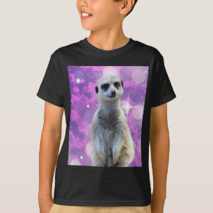 Pink Meerkat Sparkle, T-Shirt