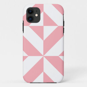 Pink Melon Geometric Deco Cube Pattern Case-Mate iPhone Case