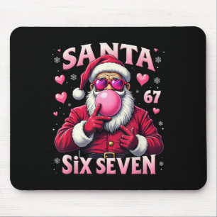 Pink Meme Xmas Boys Girls Mouse Pad