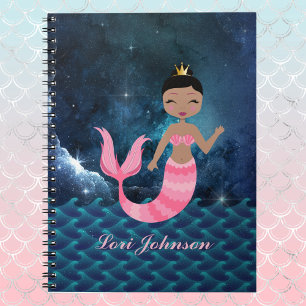 Pink Mermaid at Heart Fantasy Ocean Scene Planner