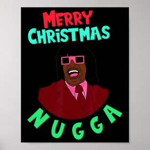 Pink Merry Christmas Nugga After Next Christmas  Poster
