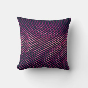 Pink metallic futuristic abstract background. cushion