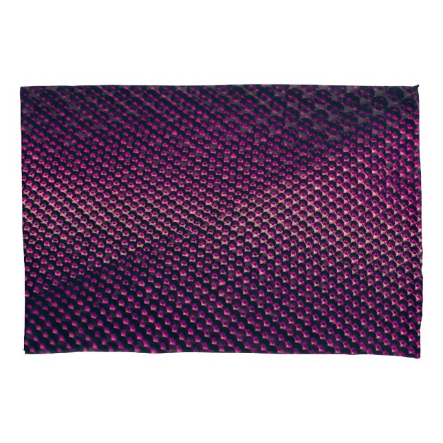 Pink metallic futuristic abstract background. pillowcase (Front)