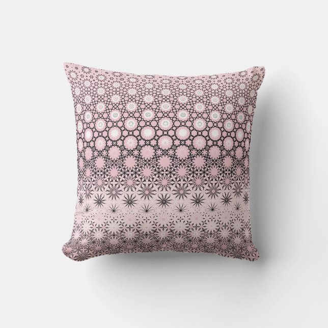 Pink Metamorphosis Design Cushion (Front)