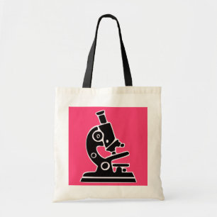 Pink Microscope Tote Bag